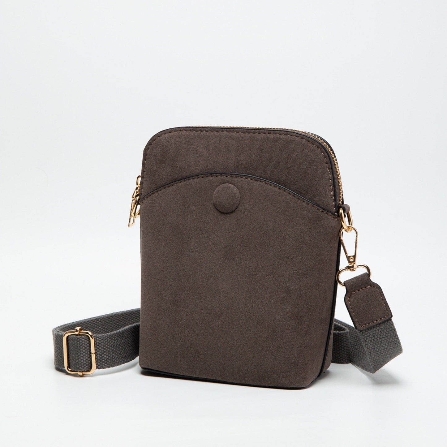 Tasia Mini Vegan Suede Crossbody Bag