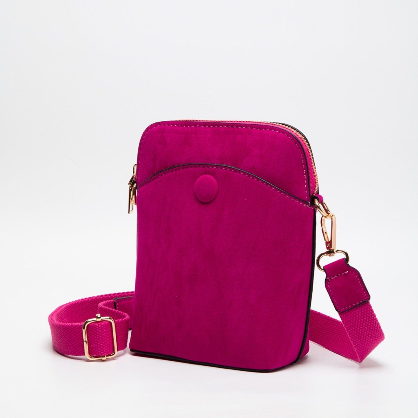 Tasia Mini Vegan Suede Crossbody Bag