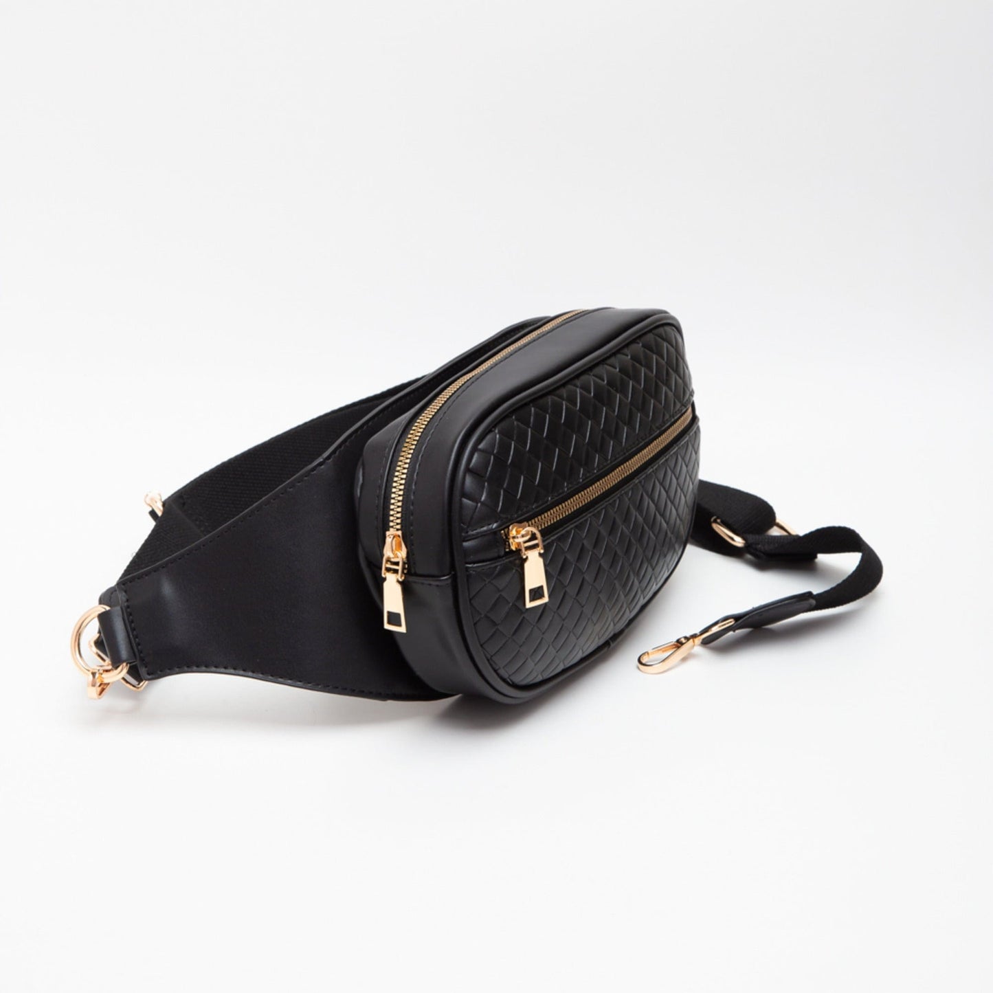 April Quilted Leather Sling Bag/Fanny Pack