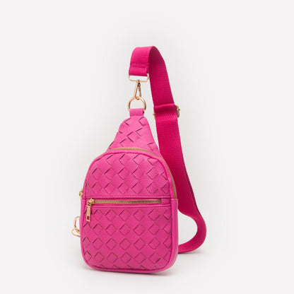 Tallie Woven Sling Bag