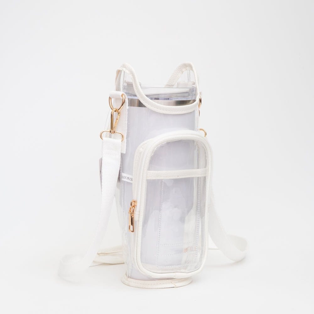 Clear Gameday/Stadium Tumbler Holder Crossbody