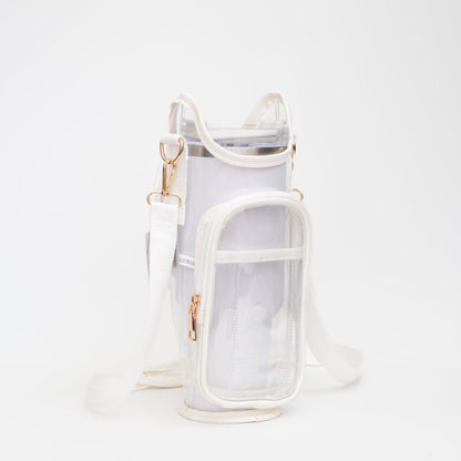 Clear Gameday/Stadium Tumbler Holder Crossbody