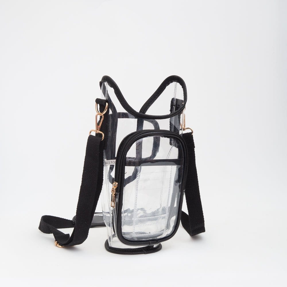 Clear Gameday/Stadium Tumbler Holder Crossbody