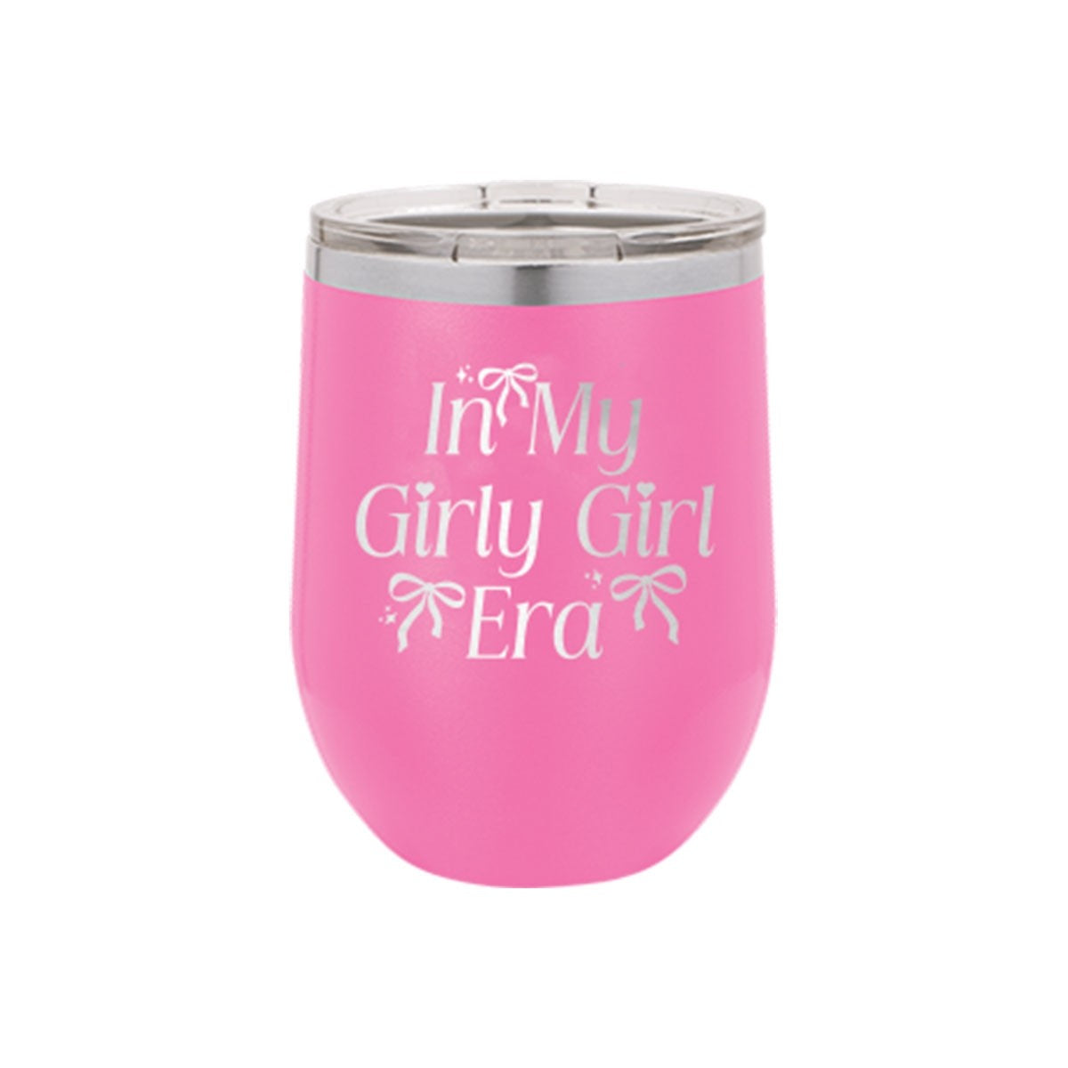 Girly Girl Era Pink Tumbler