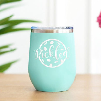 Pickled Teal 12oz Insulated Tumbler