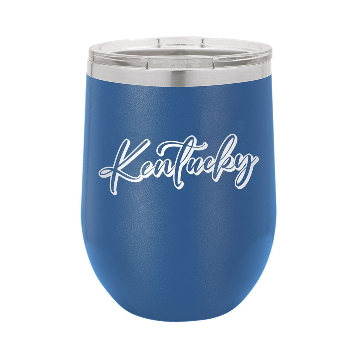 Script Kentucky Royal Blue 12oz Insulated Tumbler