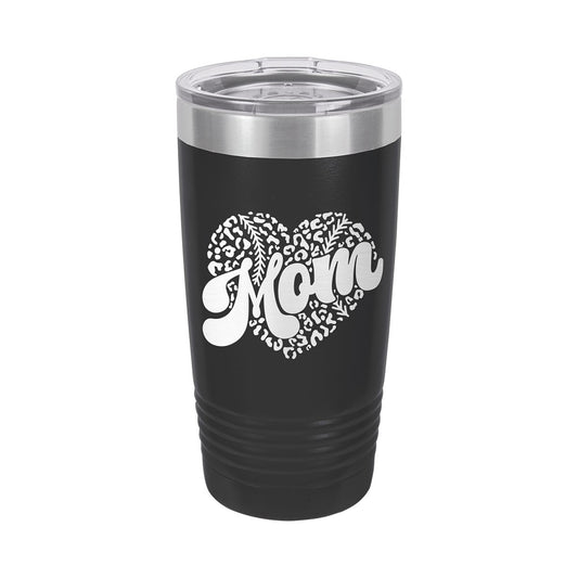 Baseball Mom Black 20oz Insulated Tumbler