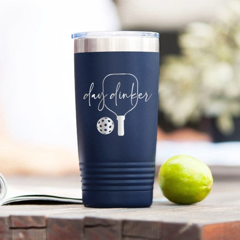 Day Dinker Navy 20oz Insulated Tumbler