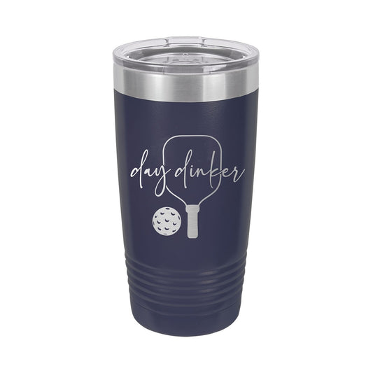 Day Dinker Navy 20oz Insulated Tumbler