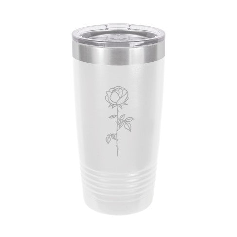 Birth Month Flower 20oz. Tumbler