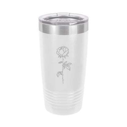 Birth Month Flower 20oz. Tumbler