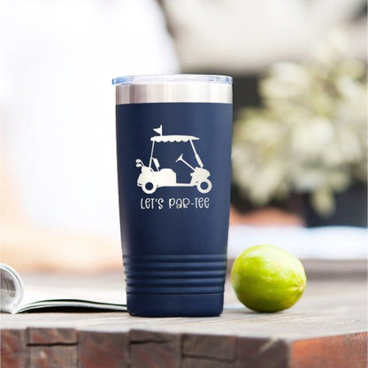 LetS Par Tee Navy 20oz Tumbler