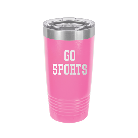 Go Sports Pink 20oz Insulated Tumbler