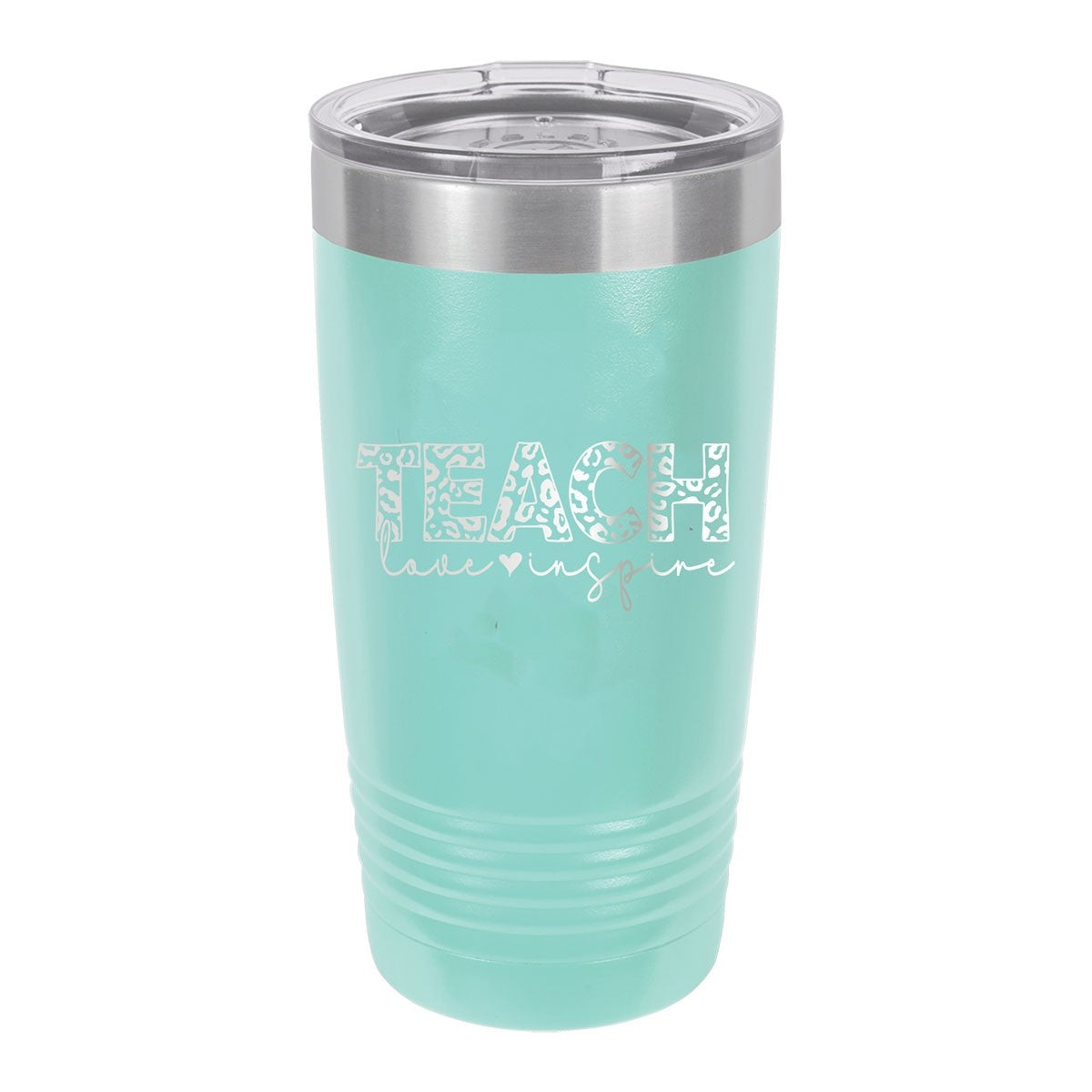 Teach, Love, Inspire Teal 20oz Tumbler