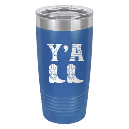 YAll Royal Blue 20oz Insulated Tumbler