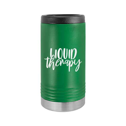 Liquid Therapy Green Slim Can Beverage Holder