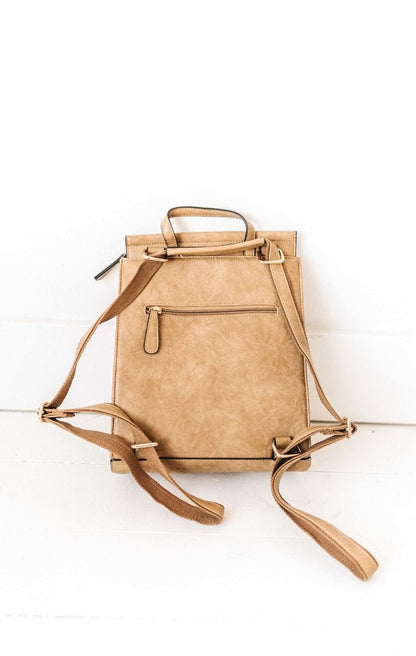 Flap Over Convertible Backpack