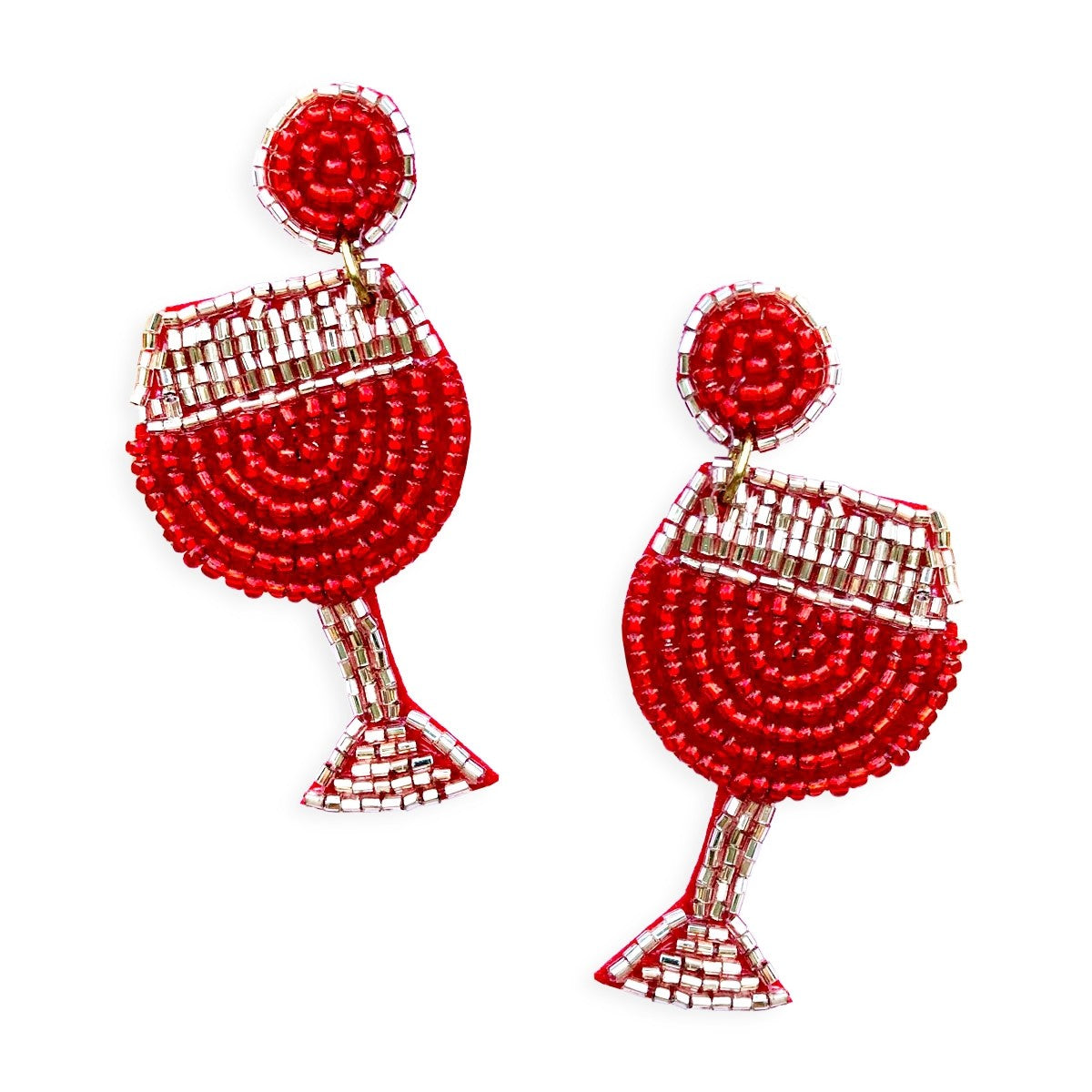 Fine Like Red Wine Earrings