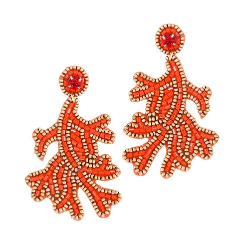 Totally Coral Earrings