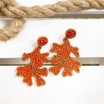 Totally Coral Earrings