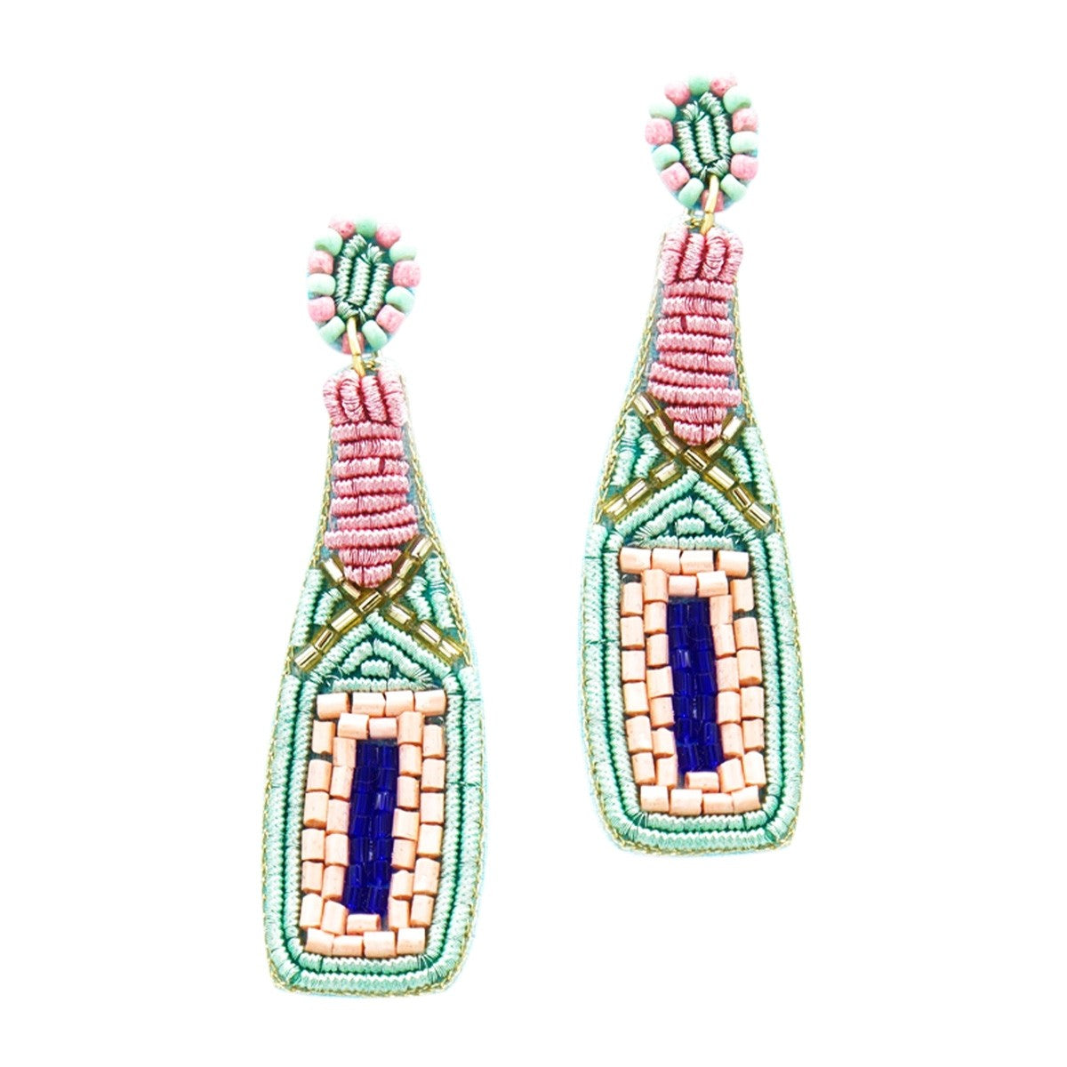 Poppin Champagne Earrings