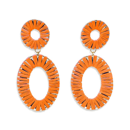 Tangerine Summer Earrings