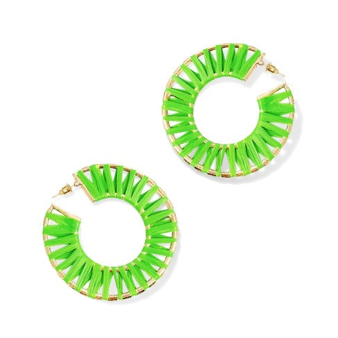 Green Georgia Earrings