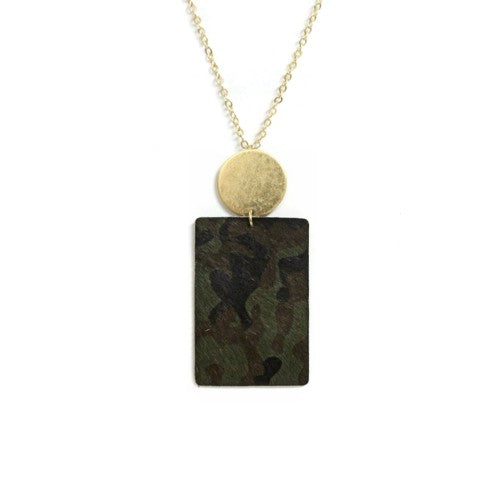 Camo Kara Necklace