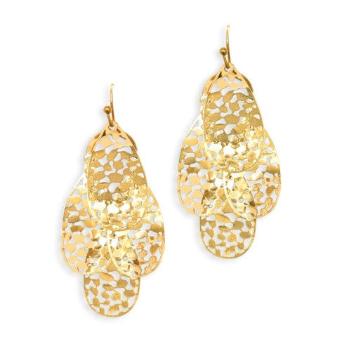 Gold Tegan Earrings