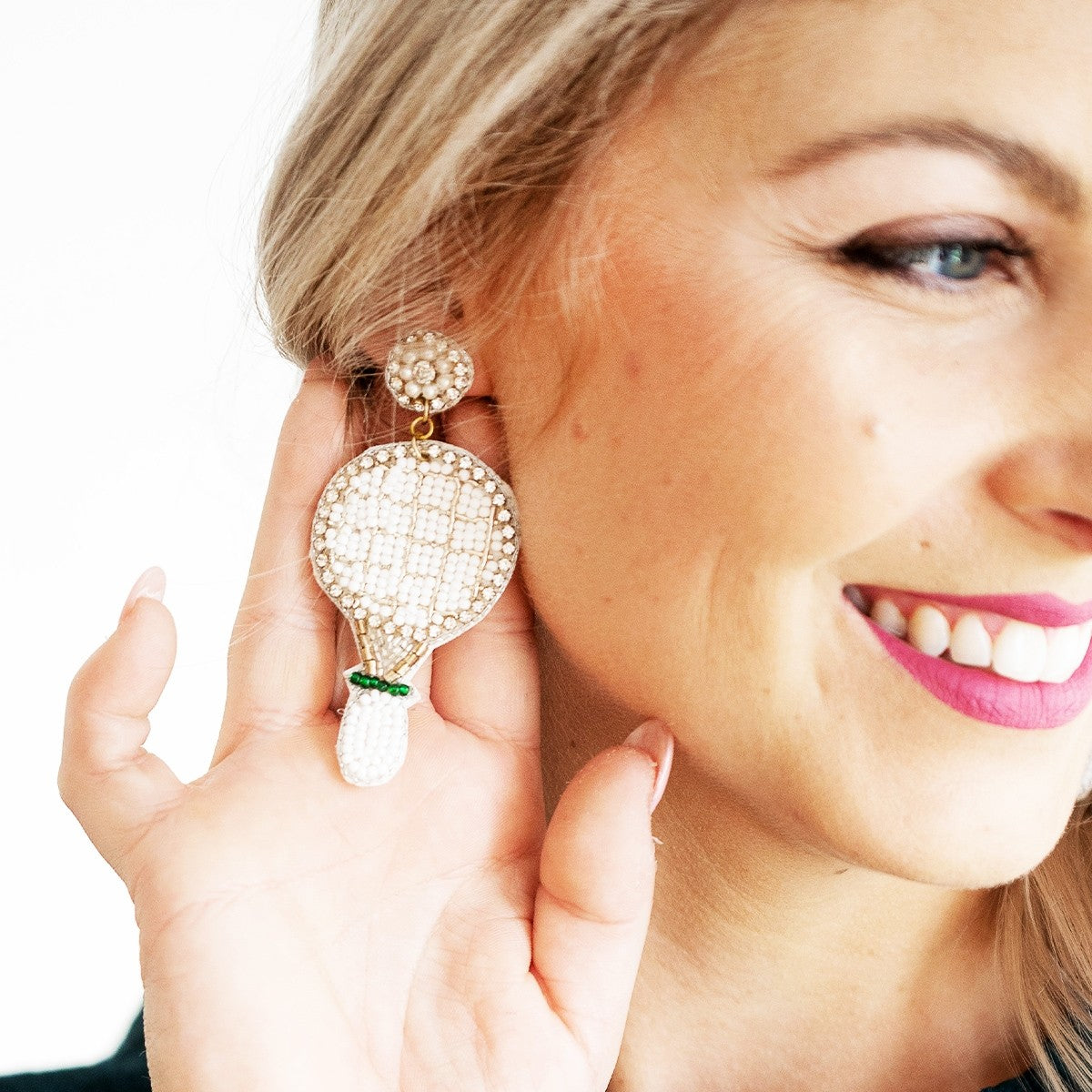 Ball Is In Your Court Earrings