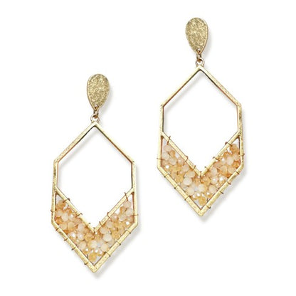 Champagne Collins Earrings