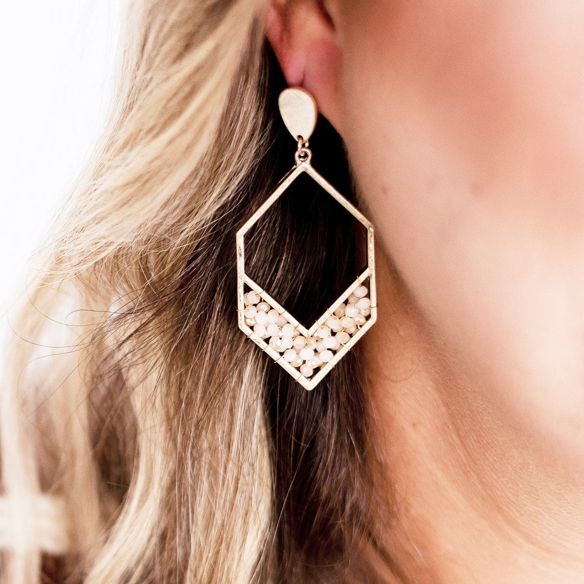 Champagne Collins Earrings