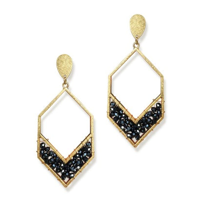 Sapphire Collins Earrings