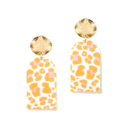 Wild Orange Earrings