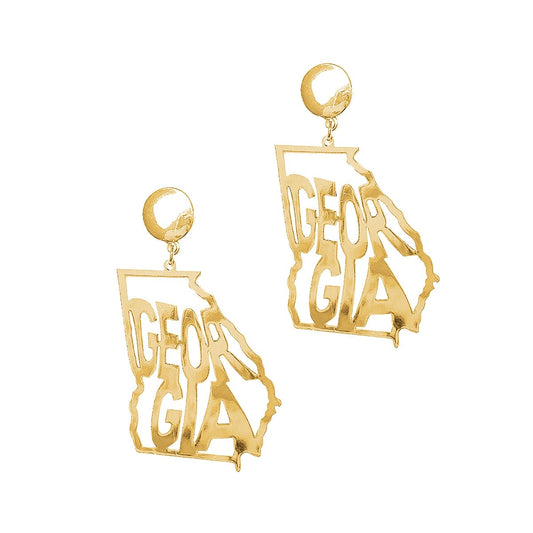 Gold Georgia Earrings