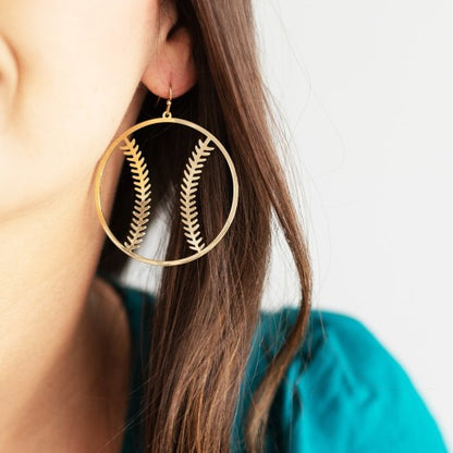 Strike Out Earrings