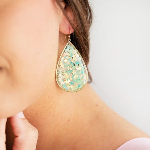 Mint Sparkle & Shine Earrings