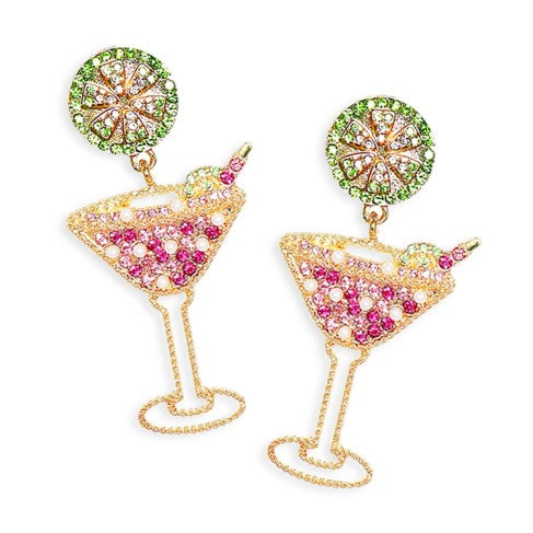 ItS Cocktail OClock Earrings