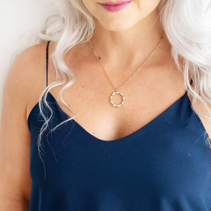 Crystal Grace & Hustle Necklace