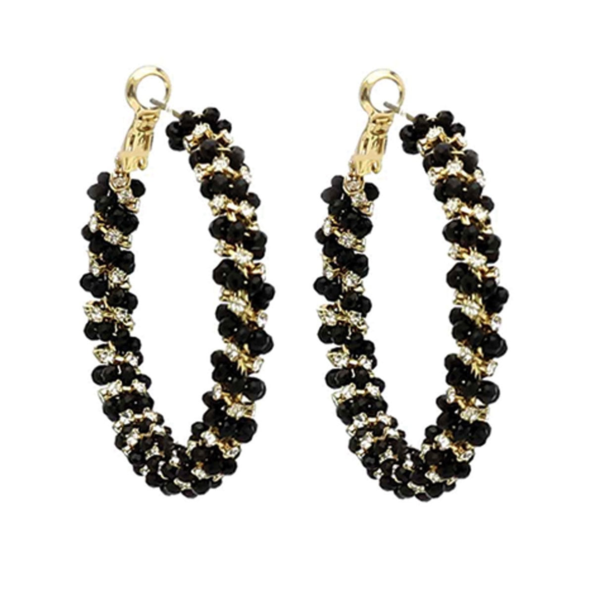 Black Miley Earrings