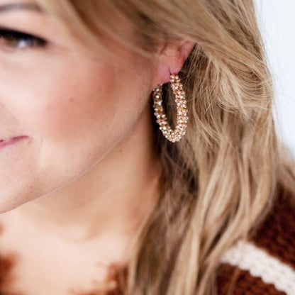 Champagne Miley Earrings