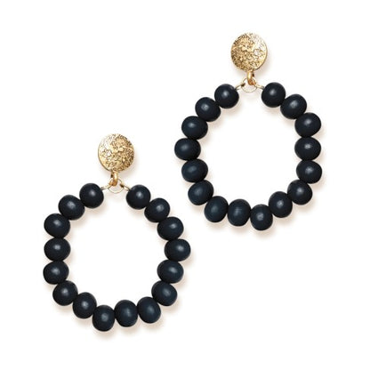 Black Nora Earrings