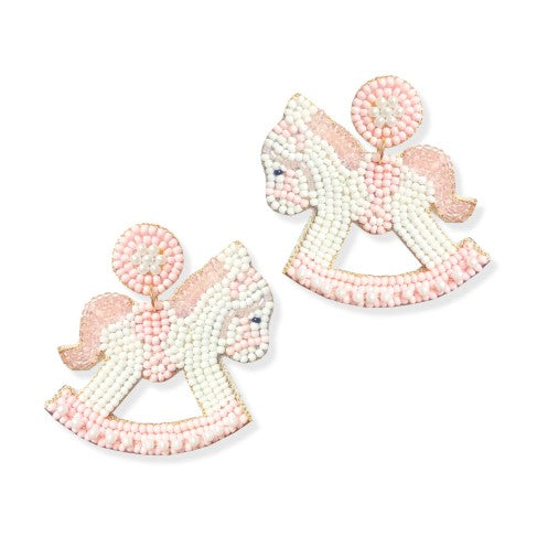 Light Pink Rockabye Baby Earrings