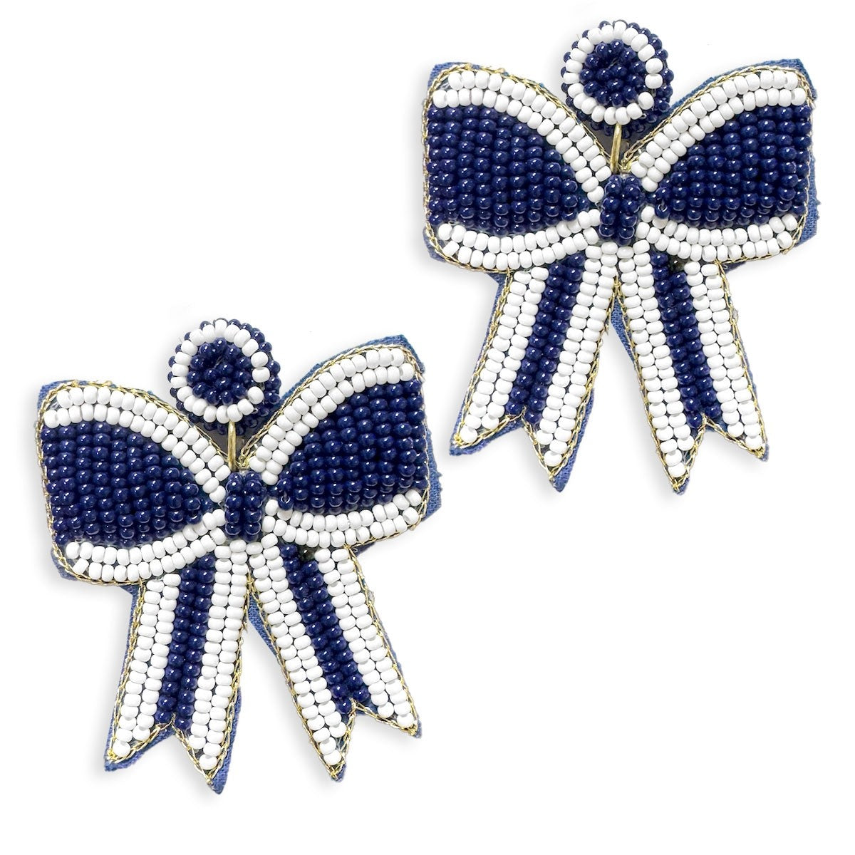 Navy Loud & Proud Earrings