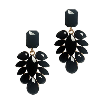 Black Showstopper Earrings