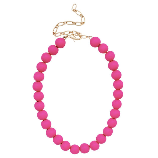 Hot Pink Skylar Necklace