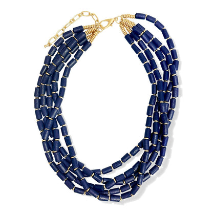 Navy Madelyn Necklace