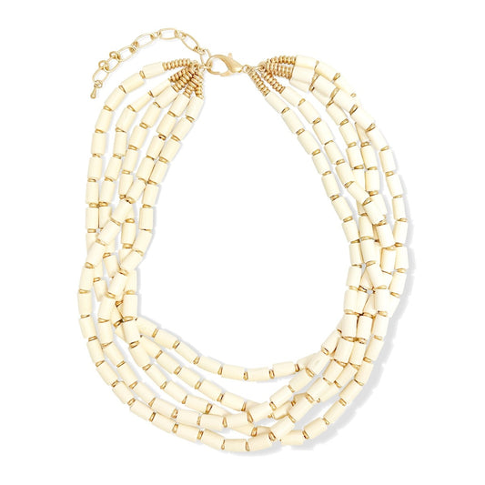 White Madelyn Necklace