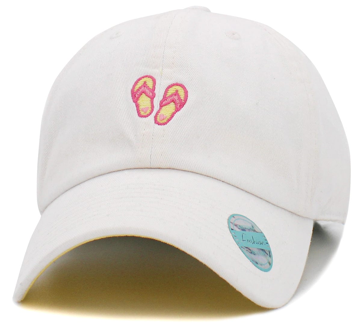 Flip Flops Print Embroidery Hat Baseball Cap